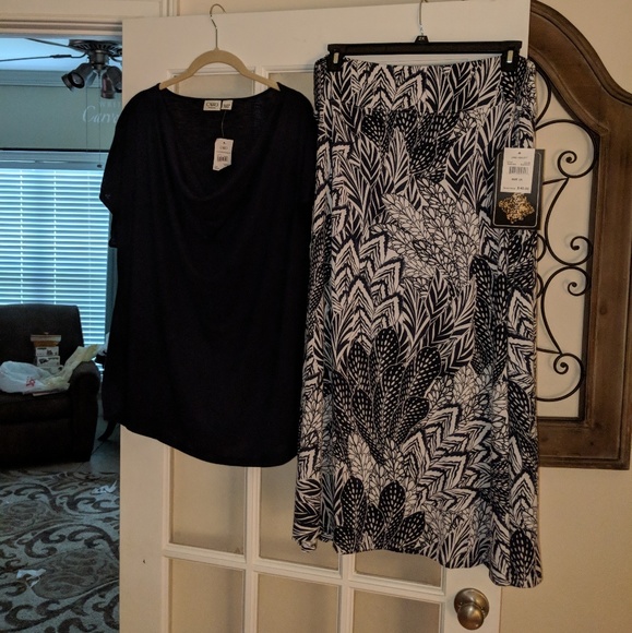 cato plus size maxi skirts